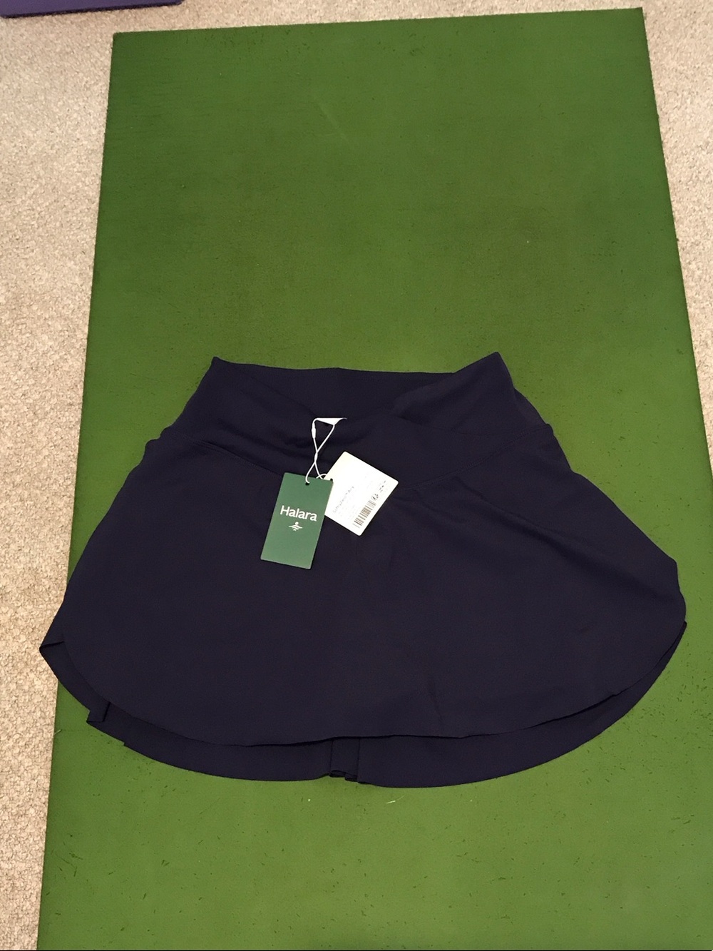 HALARA Navy Flared Athletic Skort with Tag